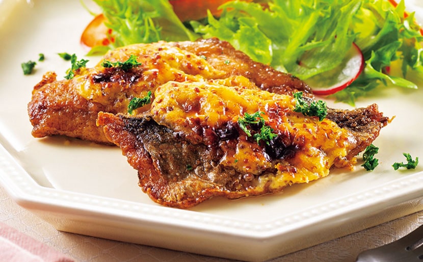 あじのみそマヨ焼き